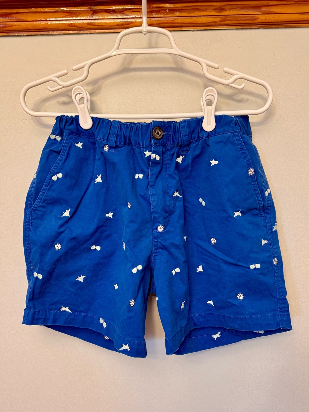 Chubbies Originals Men’s Royal Blue Shorts with stitched design size medium